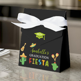 Mexikanische Fiesta Graduierungspartei Schwarz Geschenkschachtel