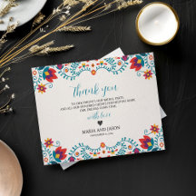 Mexikanische Fiesta-Hochzeit mit bunten Botanische
