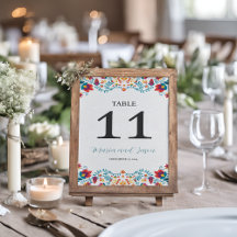 Mexikanische Fiesta-Hochzeit mit farbenfroher Flor