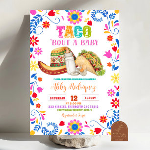 Mexikanische Fiesta-Taco-Party für ein Baby-Baby-S Einladung