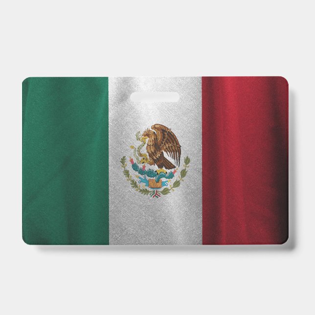 mexikanische Flagge Ausweis (Vorderseite)