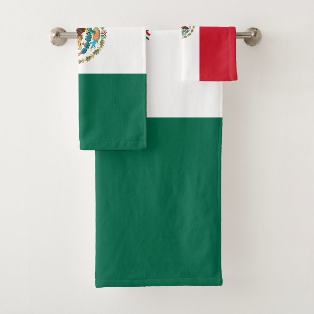mexikanische Flagge Badhandtuch Set (Insitu)