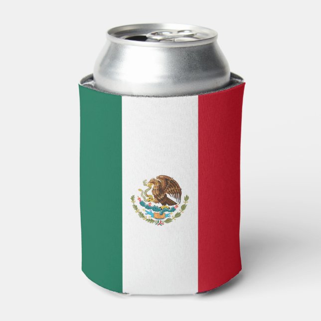 mexikanische Flagge Dosenkühler (Kanne Vorderseite)