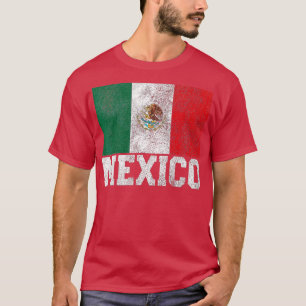 Mexikanische Flagge Familie Primedeland Männer Fra T-Shirt