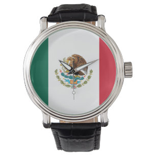 Mexikanische Flagge - Flagge Mexikos Armbanduhr