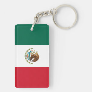Mexikanische Flagge - Flagge Mexikos Schlüsselanhänger