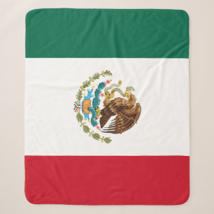 Mexikanische Flagge - Flagge Mexikos Sherpadecke