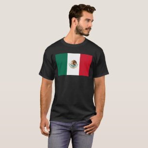 Mexikanische Flagge - Flagge Mexikos T-Shirt