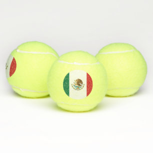 Mexikanische Flagge - Flagge Mexikos Tennisbälle