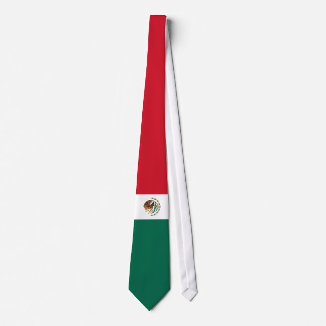 Mexikanische Flagge Krawatte (Vorderseite)