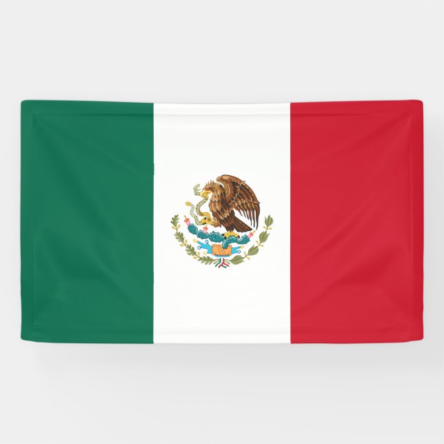 Mexikanische Flagge (Mexiko) Banner (Horizontal)