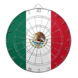 Mexikanische Flagge (Mexiko) Dartscheibe