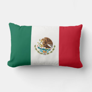 Mexikanische Flagge (Mexiko) Lendenkissen