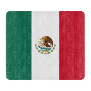 Mexikanische Flagge (Mexiko) Schneidebrett