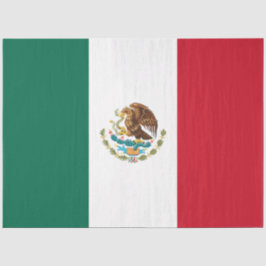 Mexikanische Flagge (Mexiko) Seidenpapier