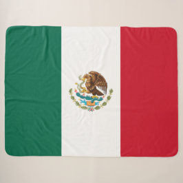Mexikanische Flagge (Mexiko) Sherpadecke