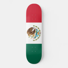 Mexikanische Flagge (Mexiko) Skateboard