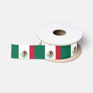Mexikanische Flagge Satinband