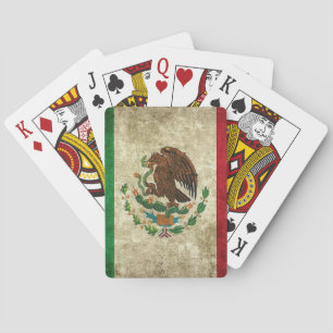 mexikanische Flagge Spielkarten