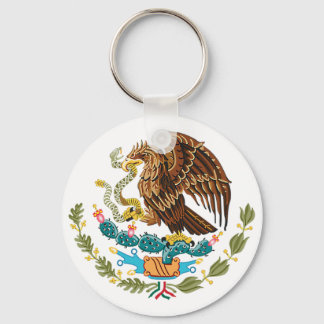 MEXIKANISCHE FLAGGE - STIL MEXIKO - WALDBÜCHER SCHLÜSSELANHÄNGER
