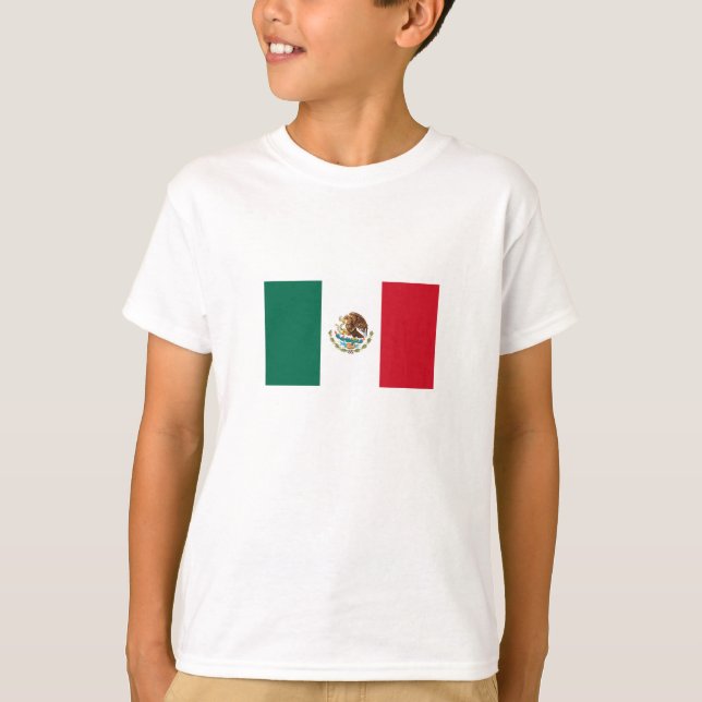 mexikanische Flagge T-Shirt (Vorderseite)