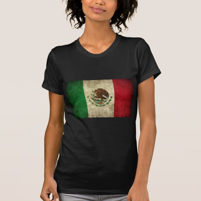 mexikanische Flagge T-Shirt (Vorderseite)