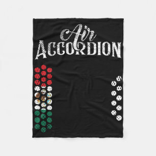 Mexikanische Flaggenflagge "Accordion" - Mexiko-Sh Fleecedecke