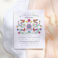 Mexikanische Folkkunst Quinceañera Geburtstag