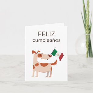 Mexikanische Geburtstagskarte - feliz cumpleaños Karte