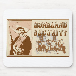 Mexikanische heimat-Sicherheit Mousepad