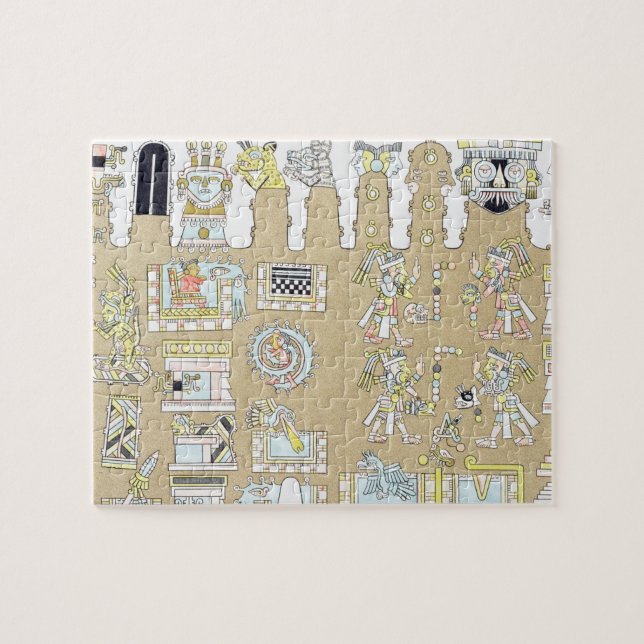 Mexikanische Hieroglyphen, von 'Vues DES (Horizontal)