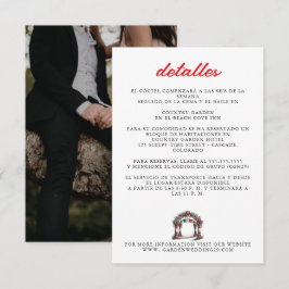 Mexikanische Hochzeitsfeier Begleitkarte