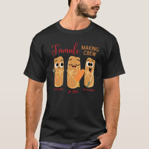 Mexikanische Küche Tamale Crew T-Shirt