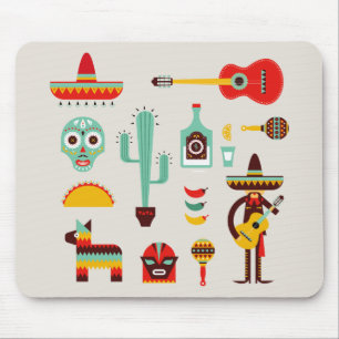 Mexikanische Kultur Mousepad
