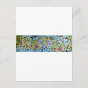 MEXIKANISCHE LEBENSMITTEL POSTKARTE