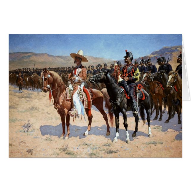 Mexikanische Major der Frederic-Remingtons (1889) (Vorderseite (Horizontal))
