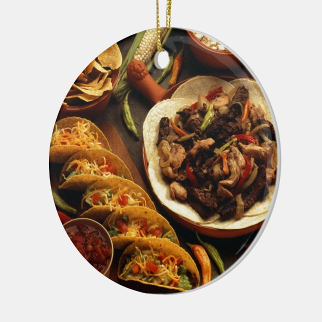 Mexikanische Nahrung Keramik Ornament (Links)