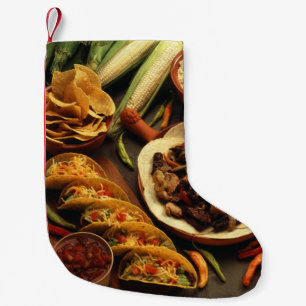 Mexikanische Nahrung Kleiner Weihnachtsstrumpf
