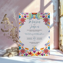 Mexikanische Nuestra Boda Blume Botanische Hochzei
