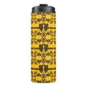 Mexikanische Otomi-Hauseinrichtung Thermosbecher