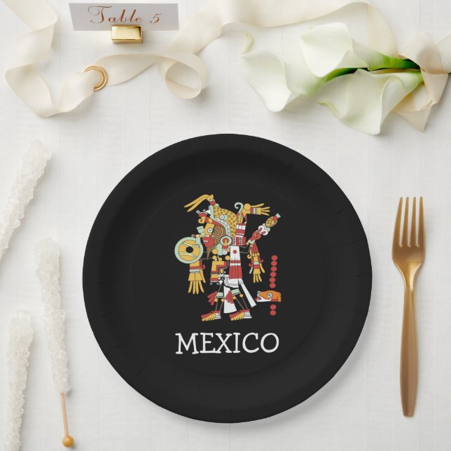 mexikanische Papierplatte Pappteller (Hochzeit)