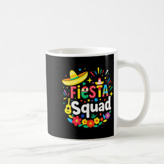 Mexikanische Party lustig Cinco de Mayo Fiesta-Squ Kaffeetasse