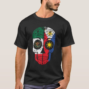Mexikanische Philippinische Flagge Mexiko Philippi T-Shirt