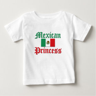 mexikanische Prinzessin Baby T-shirt
