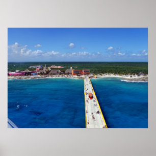 mexikanische Riviera Poster