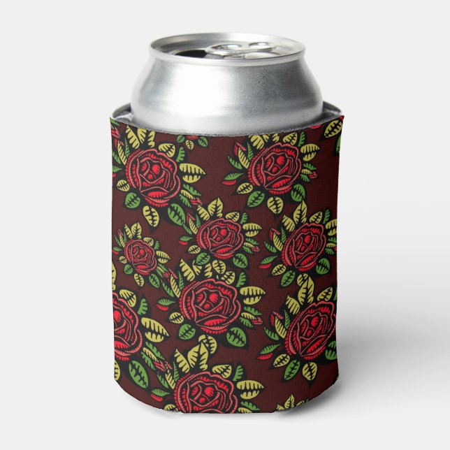 MEXIKANISCHE ROSE DOSENKÜHLER (Kanne Vorderseite)