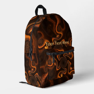 Mexikanische Schokolade Bedruckter Rucksack