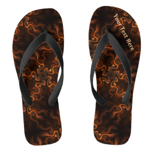 Mexikanische Schokolade Flip Flops