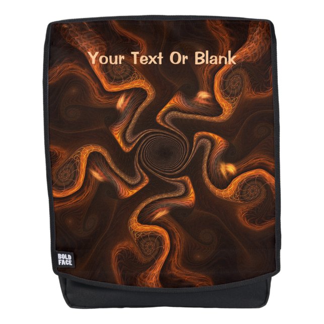 Mexikanische Schokolade Rucksack (Vorderseite)