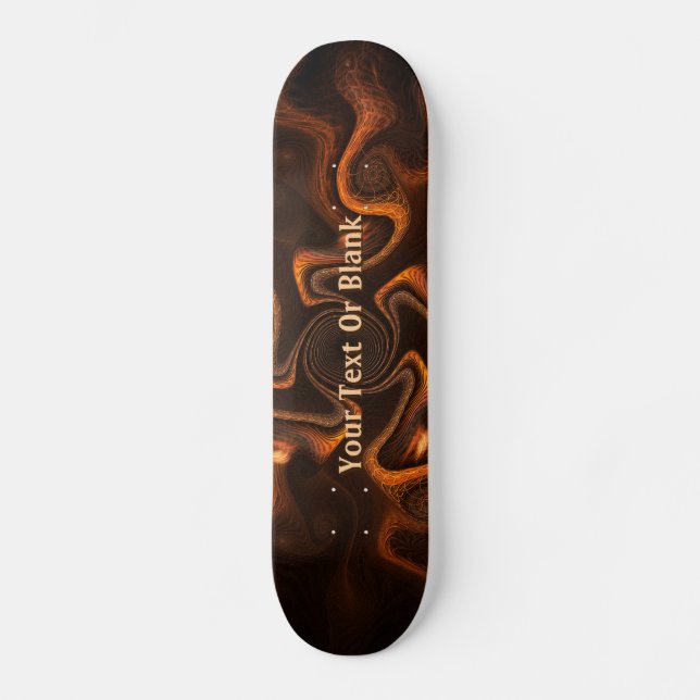 Mexikanische Schokolade Skateboard (Vorderseite)